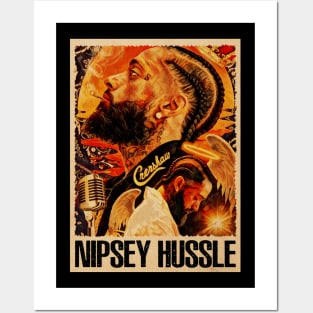 Marathon Mindset Nipsey Hussle's Strength In Images Posters and Art